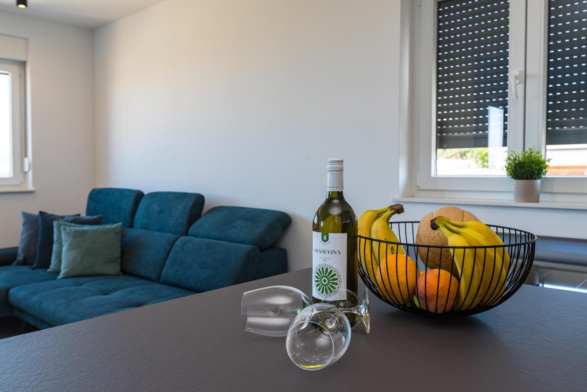 Appartement Skyline Luxe à Zadar Extérieur photo