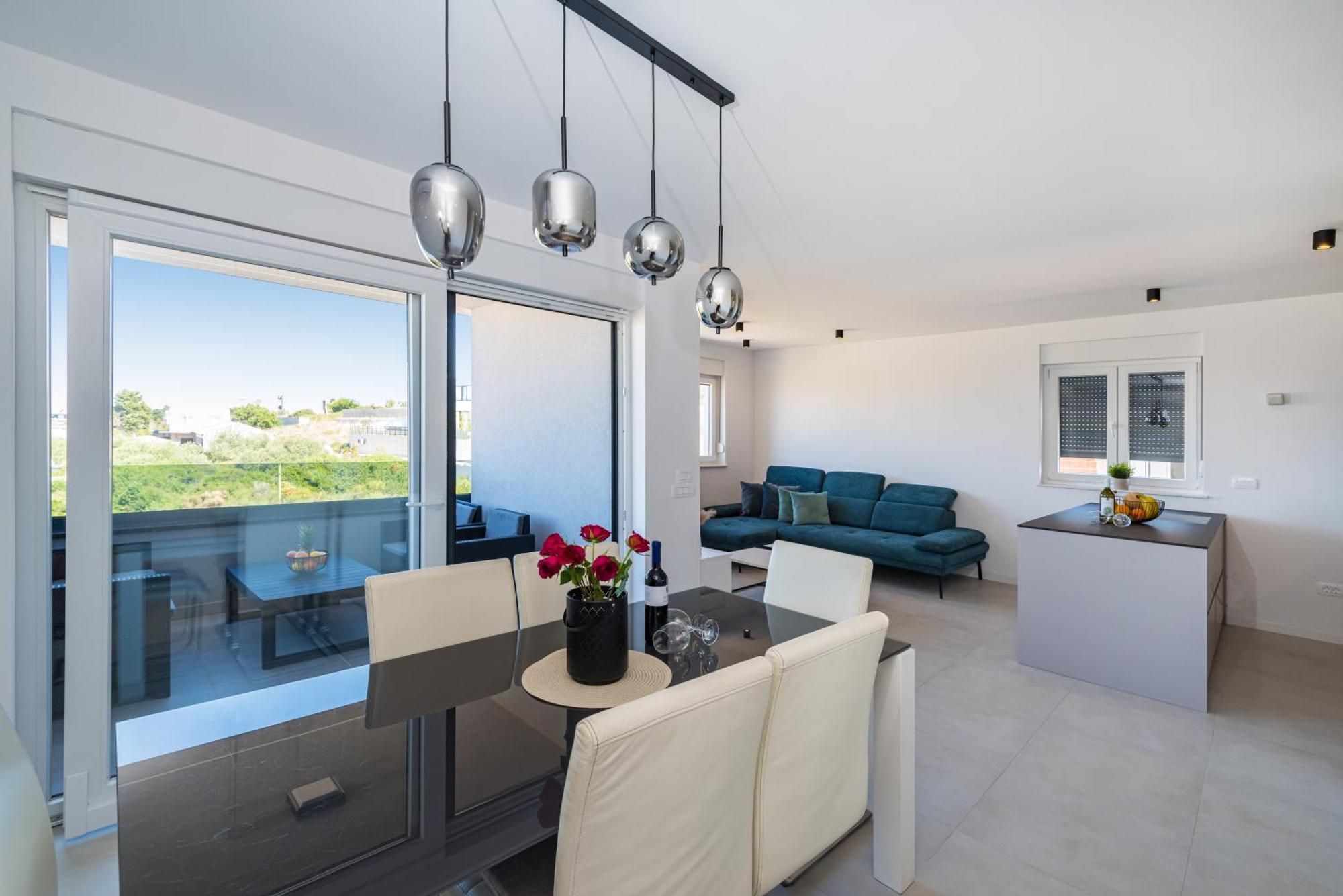 Appartement Skyline Luxe à Zadar Extérieur photo