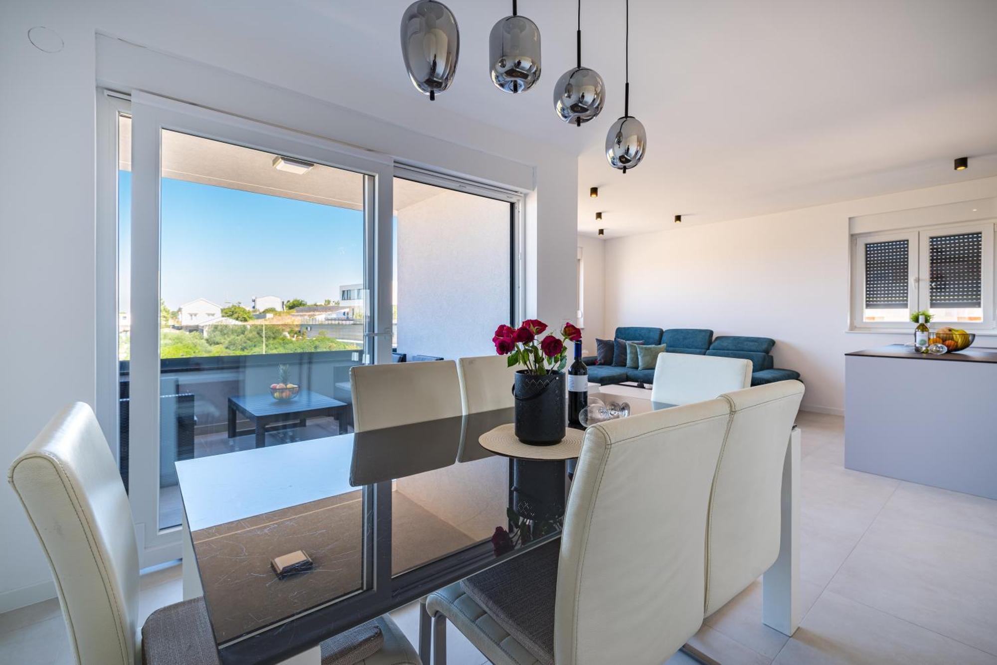 Appartement Skyline Luxe à Zadar Extérieur photo