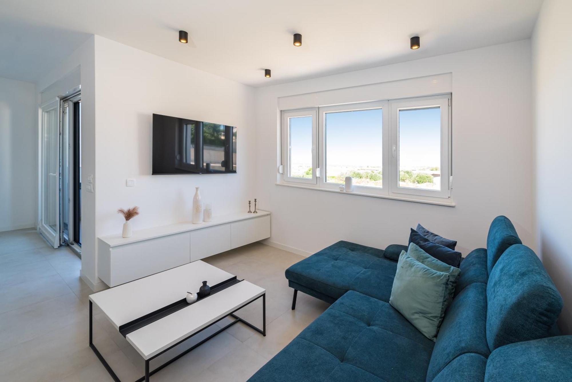 Appartement Skyline Luxe à Zadar Extérieur photo