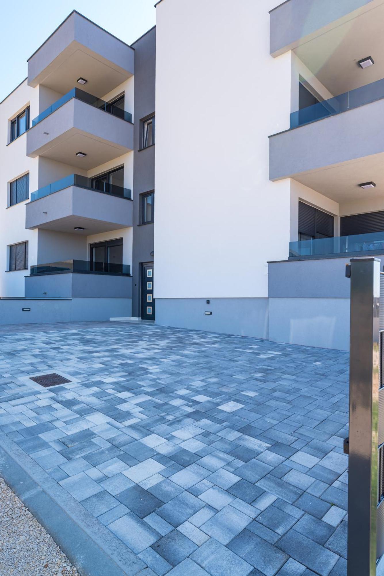 Appartement Skyline Luxe à Zadar Extérieur photo